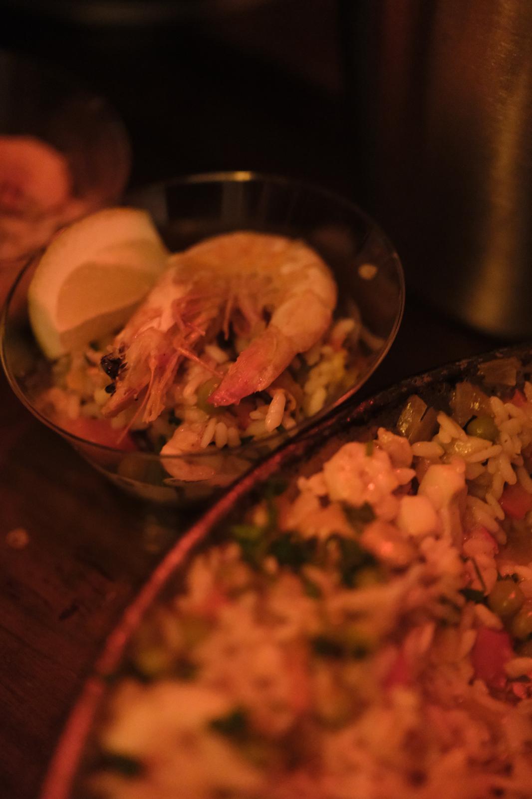 Muka gastronomi deneyiminden sıcak bir yemek detayı